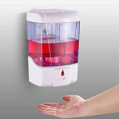 electric hand sanitizer dispenser / foam liquid automatic sensor soap dispenser