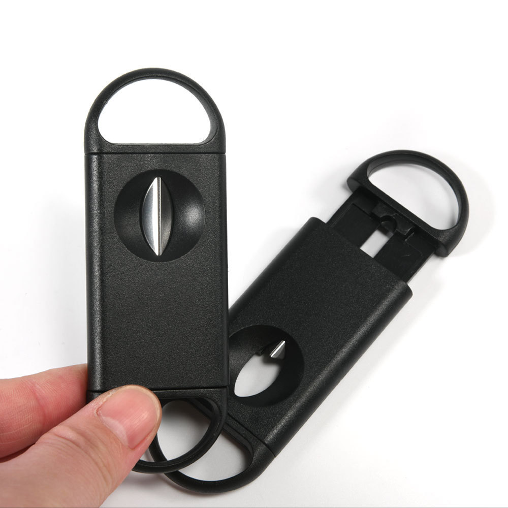 Cigar Cutter Sharp Stainless Steel Guillotine Pocket V-Cut Clipper Cigar Accessories Scissors Cigar Kit Cool Gadgets