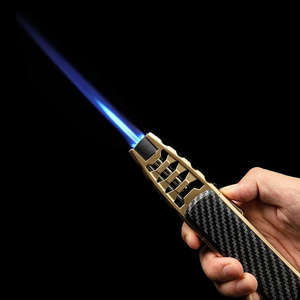 Straight into the blue flame blue flame torch lighter HOP2h Manufacturers direct outdoor cigarette lighter windproof