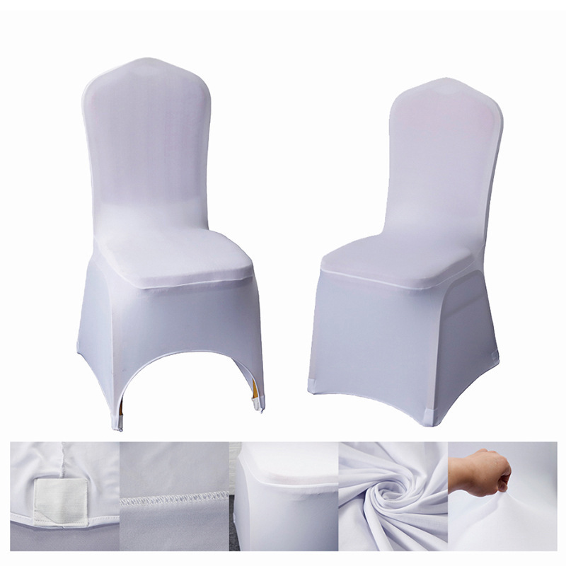 wholesale cheap spandex chair cover banquet stretch elastic slipcovers for wedding outdoor party