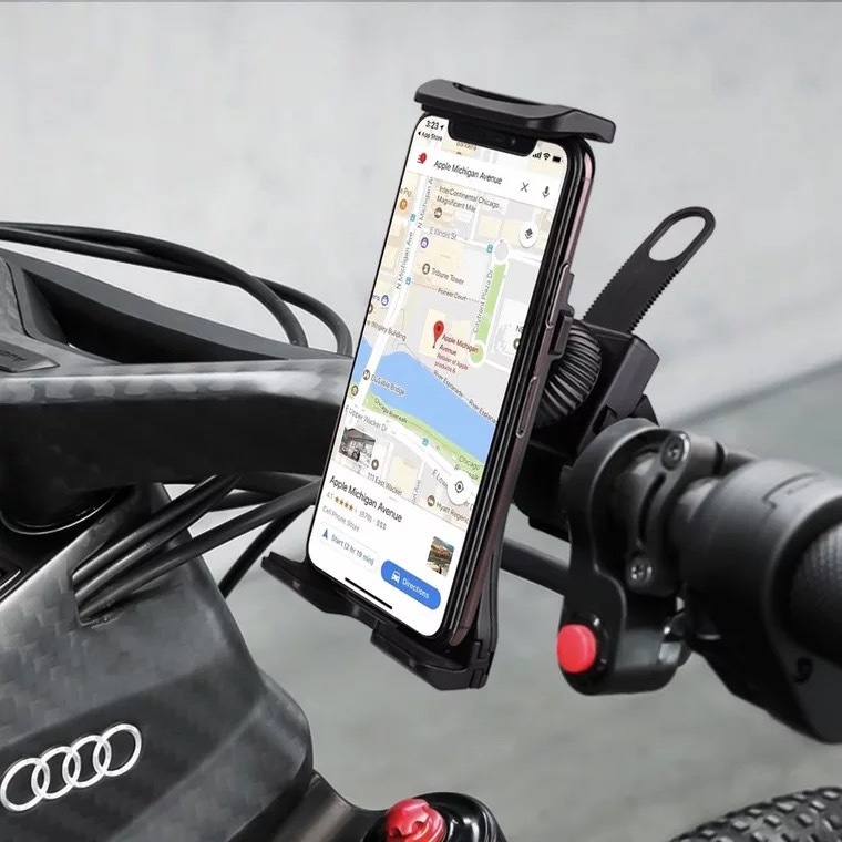 360 Degree  4.7-12.9 Inch Treadmill Bicycle Indoor Gym Handlebar Tablet Stand for Air Pro iPad Bicycle Phone Stand Holder Mount