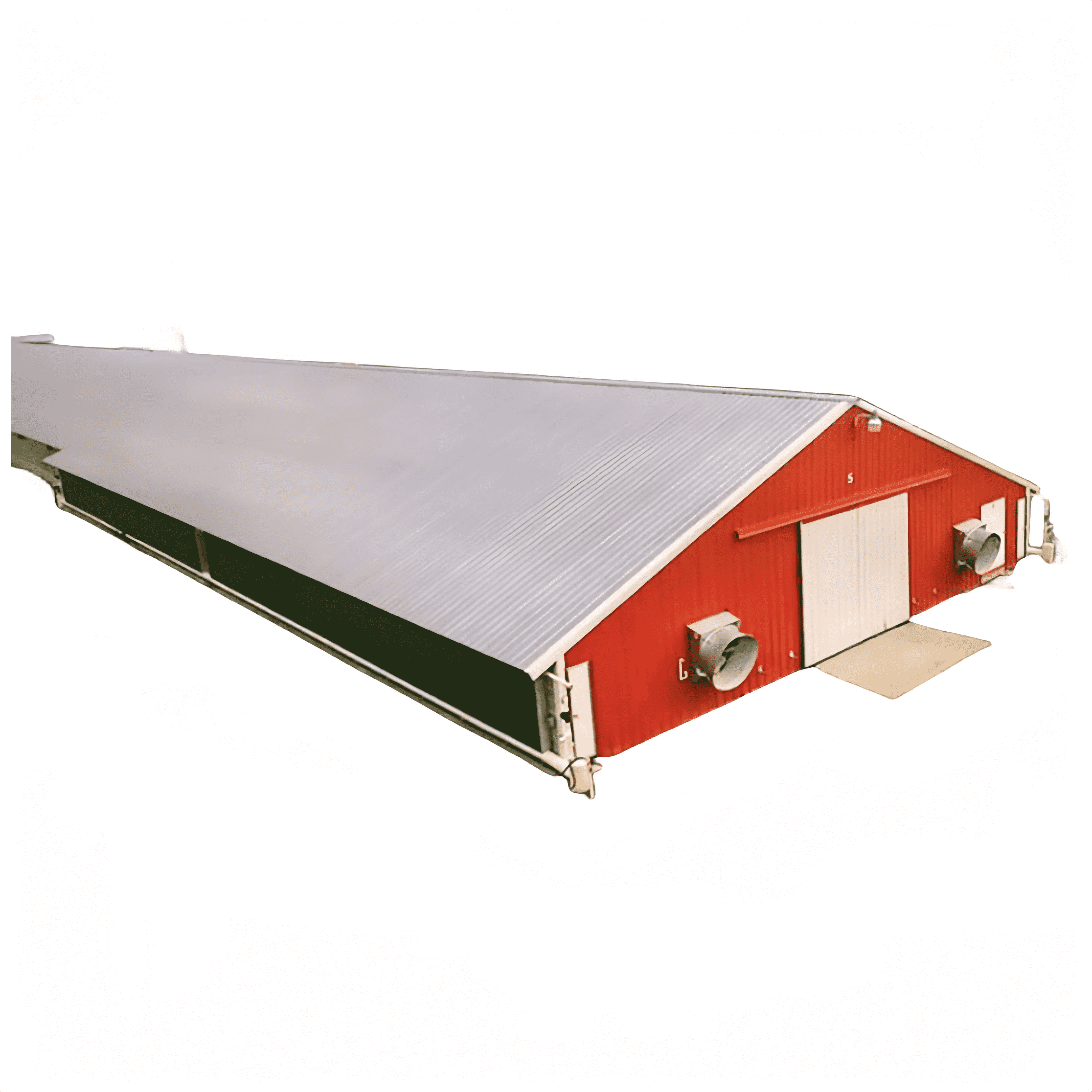 Customized Professional Design for Chicken Egg Poultry Farm Modern Style Sandwich Panel House