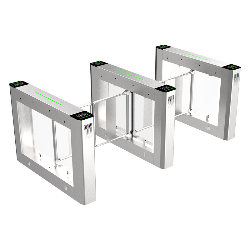 Indoor outdoor Rapid Fast Speed Pedestrian Turnstile swing gate kit hot sales china swing motor gate