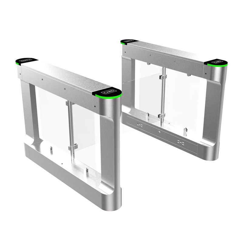 Card Reader Access Control automatic opening high speed 200kg dual swing gate automatic swing gate 24v