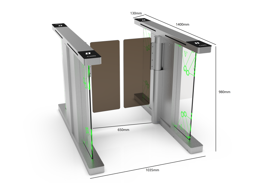 Security Swipe Card Subway Swing Barrier sports speed gates turnstile speed gate for gyms