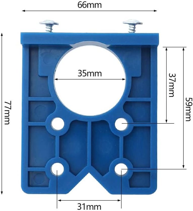 35mm Concealed Hinge Boring Jig Wood Furniture Door Cabinets Hinge Installation Tool Hinge Hole Drilling Guide For Carpentry