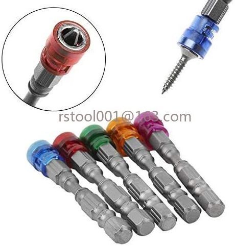 5Pcs PH2 Magnetic Phillips Screwdriver Bit Set 1/4 Inch Hex Shank Cross Screw Electric Power Drivers Bits, 65mm Double-ended