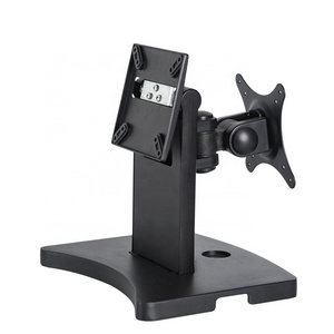 Adjustable computer monitor stands for double sided led tv screen