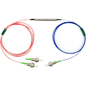 Fiber Optic Circulator For DWDM systems 1310nm 1550nm 3 Port Polarization Insensitive Optical Circulator