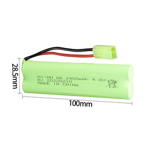 Factory direct sales 2400mAh4.8vAA Truck Electric toy Off-road 4x4 accessories Electric vehicle NIMH battery pack