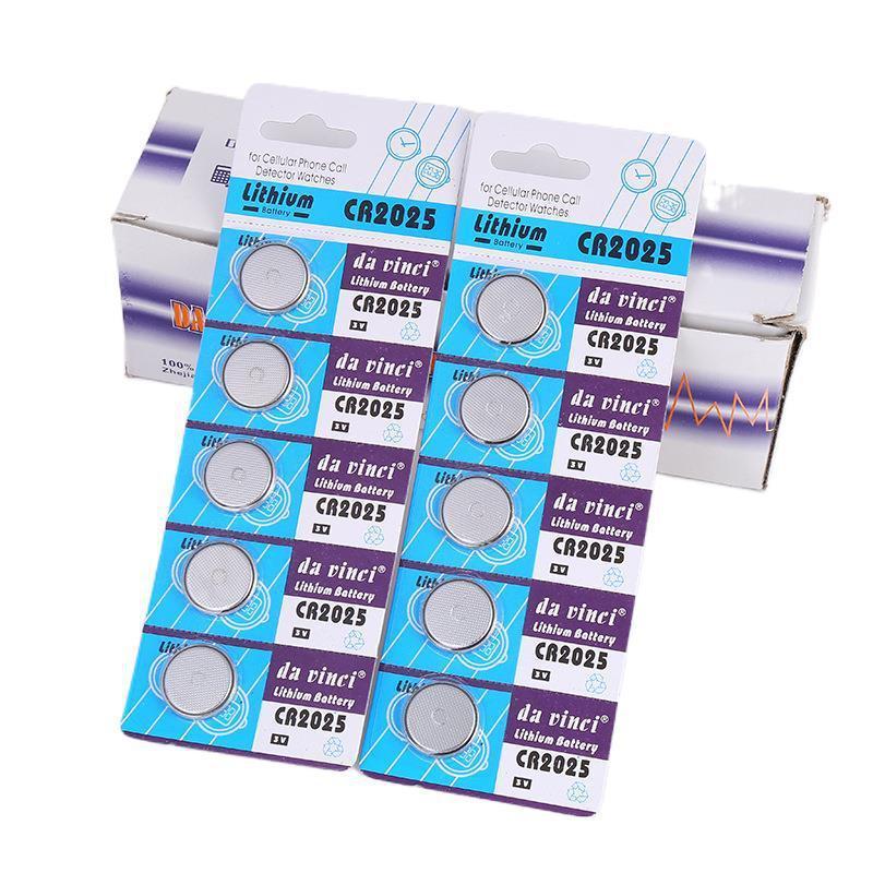 Source Factory direct supply remote control CR2025 button battery Mercury-free 3V battery Music box CR202 5 Battery