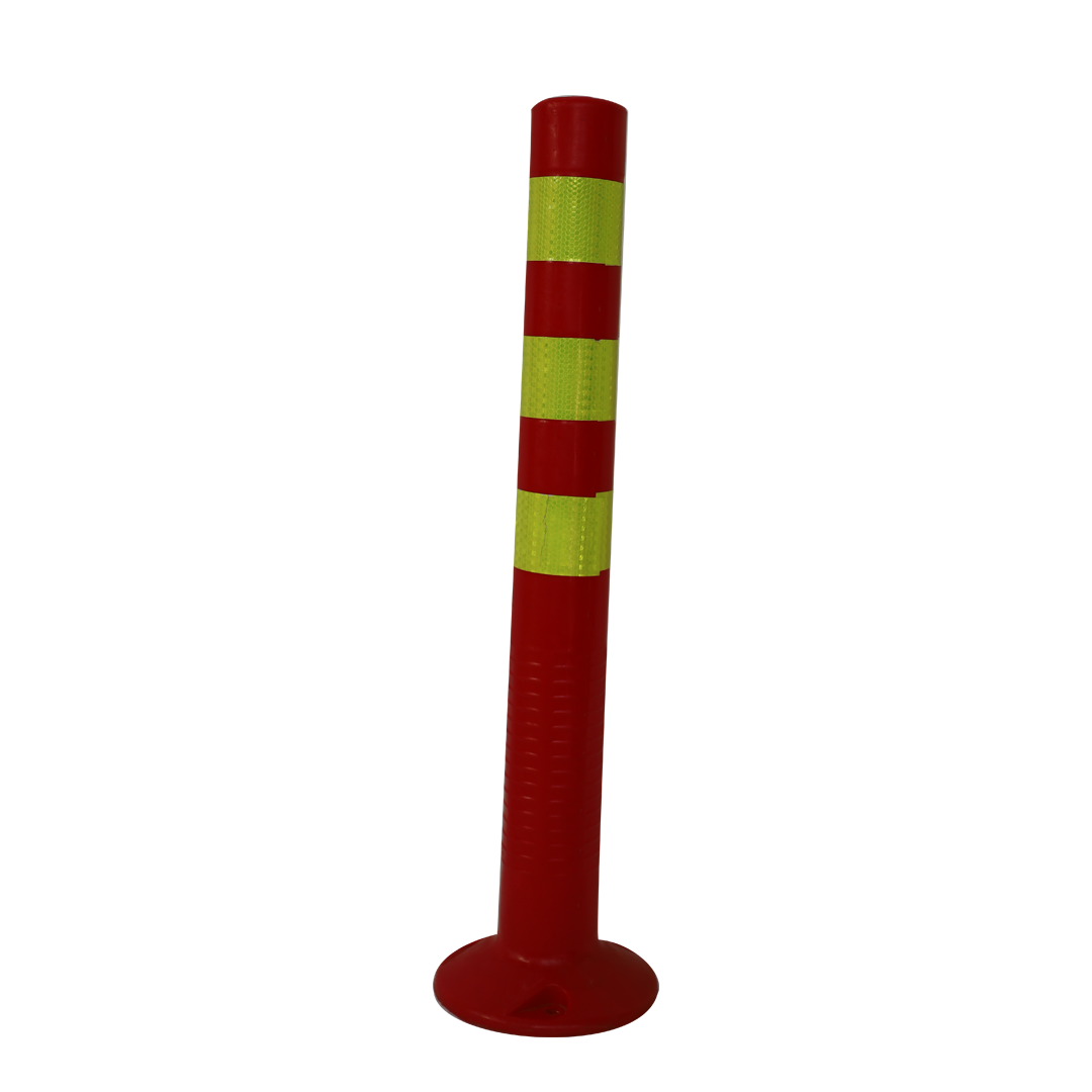 Customized road delineator lane divider flexible warning post pu traffic reflective pole warning post