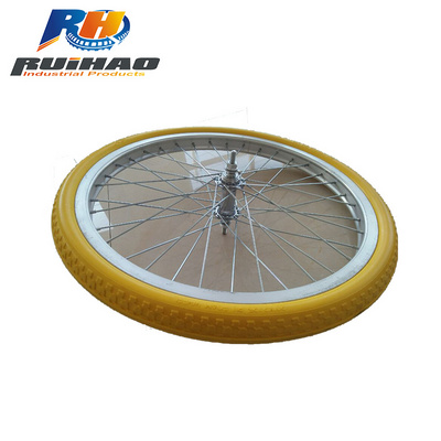 Natural 20 Inch PU Foam Filled Tire Bicycle Tire