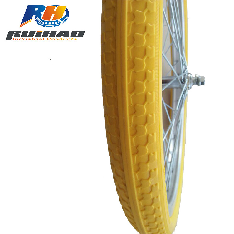 Natural 20 Inch PU Foam Filled Tire Bicycle Tire