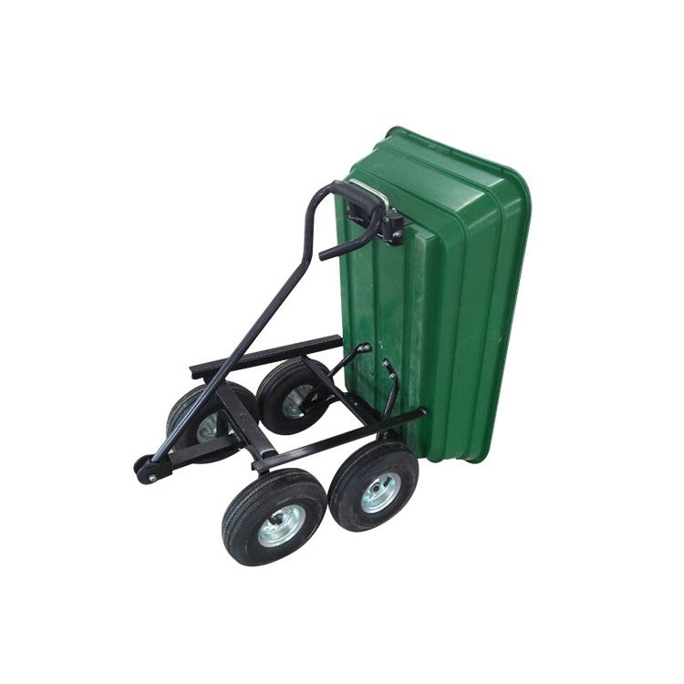 TC2155 Four Pneumatized Wheels Skip Car Tool Cart