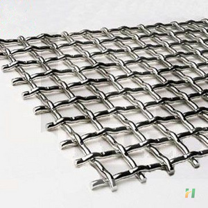 China Factory cheap price Stainless Steel woven crimped wire mesh