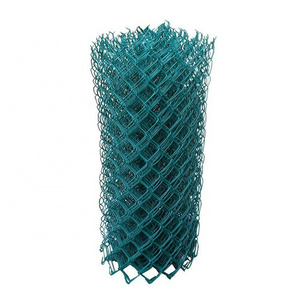 High quality hot dipped galvanized diamond wire mesh used chain link fence for sale factory price