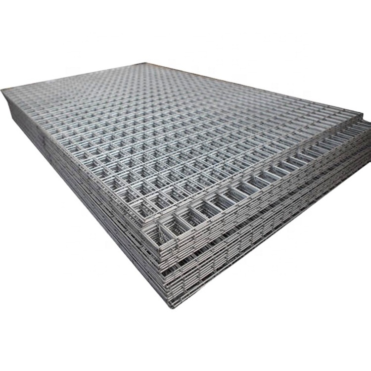 Silver Chicken Fly Pen Galvanized Welded Wire Mesh Panel with 50mm Square Aperture 1/2 to 6 Inch Hole Size Processed by Woven