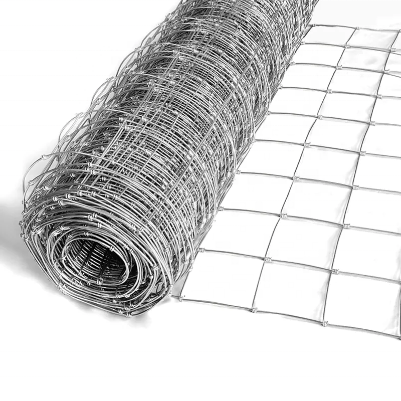 Cheap galvanized  farm field fence  Factory supply cheap hog field fence wire from china