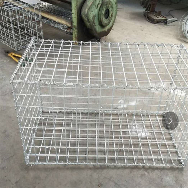 PVC coated Galvanized hexagonal woven wire mesh gabion price/ 3*1*1m double twist Gabion Box