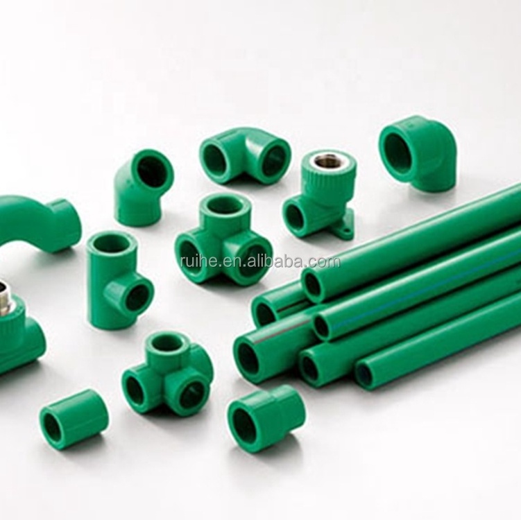 20mm 25mm 32mm 63 mm plastic tube PPR tube hot Water Supply green color SDR 11 pipe