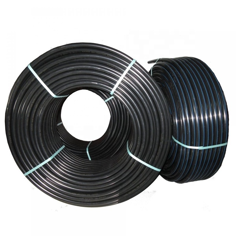 Farm Irrigation System 16 20 25mm Diameter HDPE Plastic Pipe Irrigation Hose Plastic Drainage HDPE poly pipe