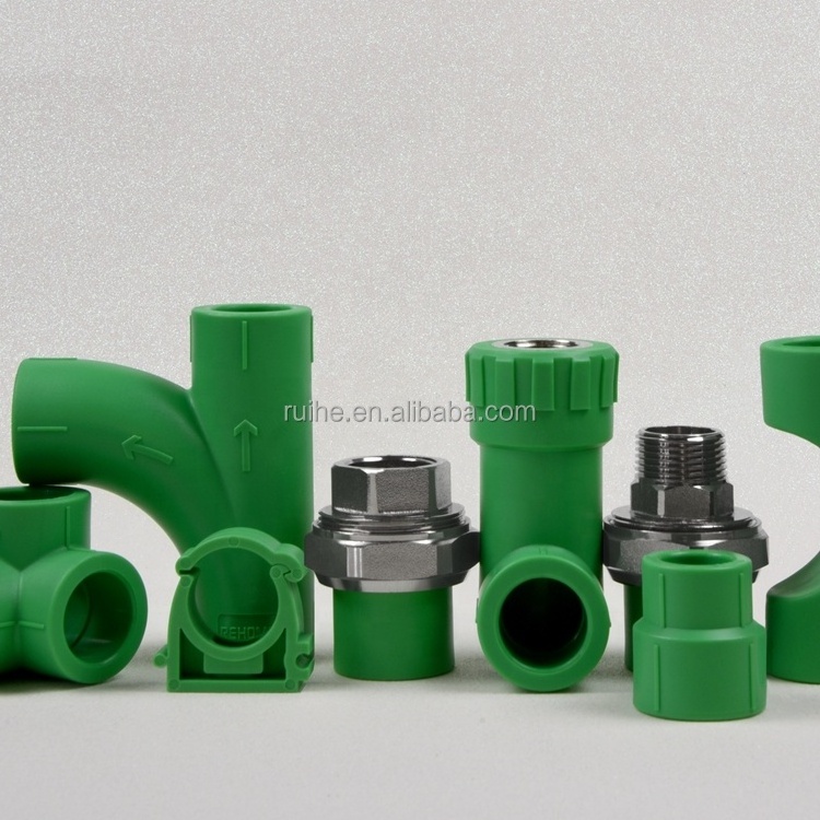 Factory OEM insert brass Hot Water bathroom fitting BSP Sanitary accessories PN10 PPR pipe fittings