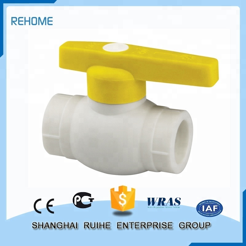 Competitive Price full size brass ppr pipe fitting plastic female hub ends ball valve