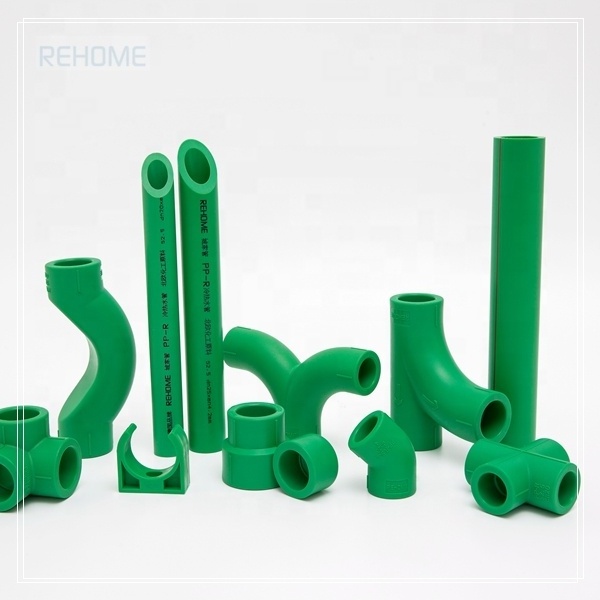 REHOME ISO15874 polypropylene pipe fittings plumbing tube plastic ppr connector ppr pipe fitting for water pipe