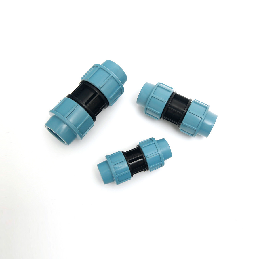 DN10 DN16 DN32 DN64 Factory Supply High Quality PP Compression Fitting