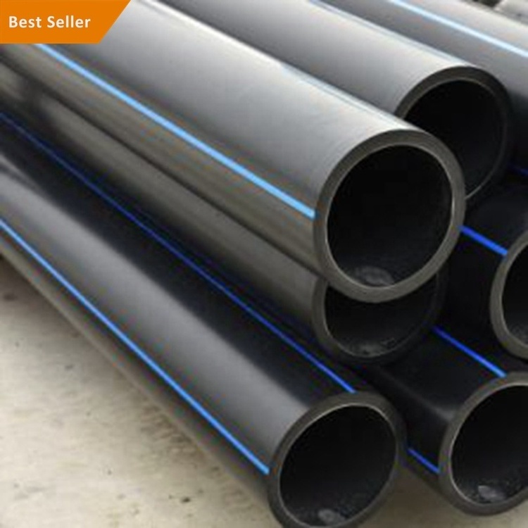 Alibaba ISO4427/AS/NZS4130 Plastic pipe 3 inch 4 inch 75mm 90mm water flow tube HDPE Pipe for Water