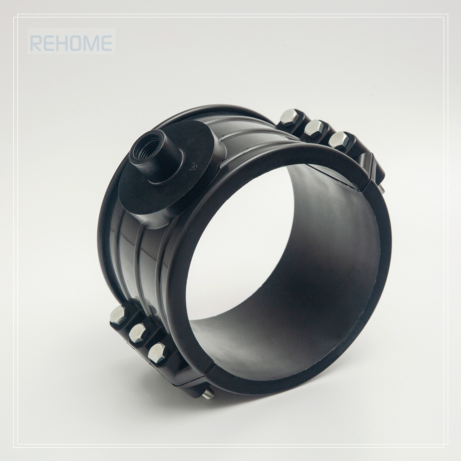 HDPE PE saddles clamps HDPE Pipe Fitting PN16 Irrigation Accessories