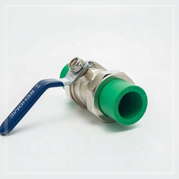 plumbing materials Water Supply Female Tee Green PPR Fittings Thread Plastic Pipe Fittings