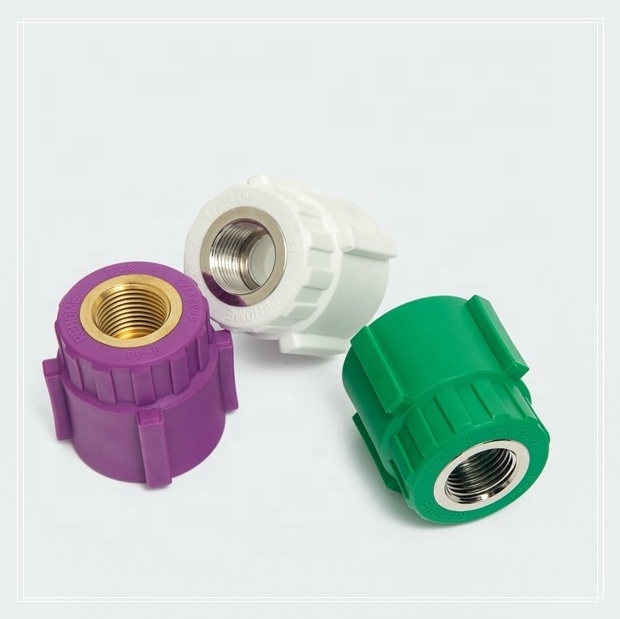 REHOME ISO15874 polypropylene pipe fittings plumbing tube plastic ppr connector ppr pipe fitting for water pipe