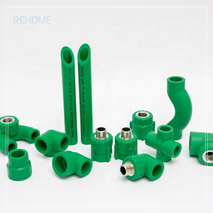 REHOME ISO15874 polypropylene pipe fittings plumbing tube plastic ppr connector ppr pipe fitting for water pipe