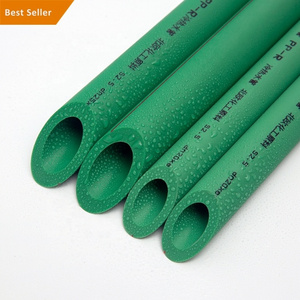 Competitive PP PP-R pipes and fittings PPR plastic tubes prices Germany Standard green pipes for Cold and Hot water PPR Pipe