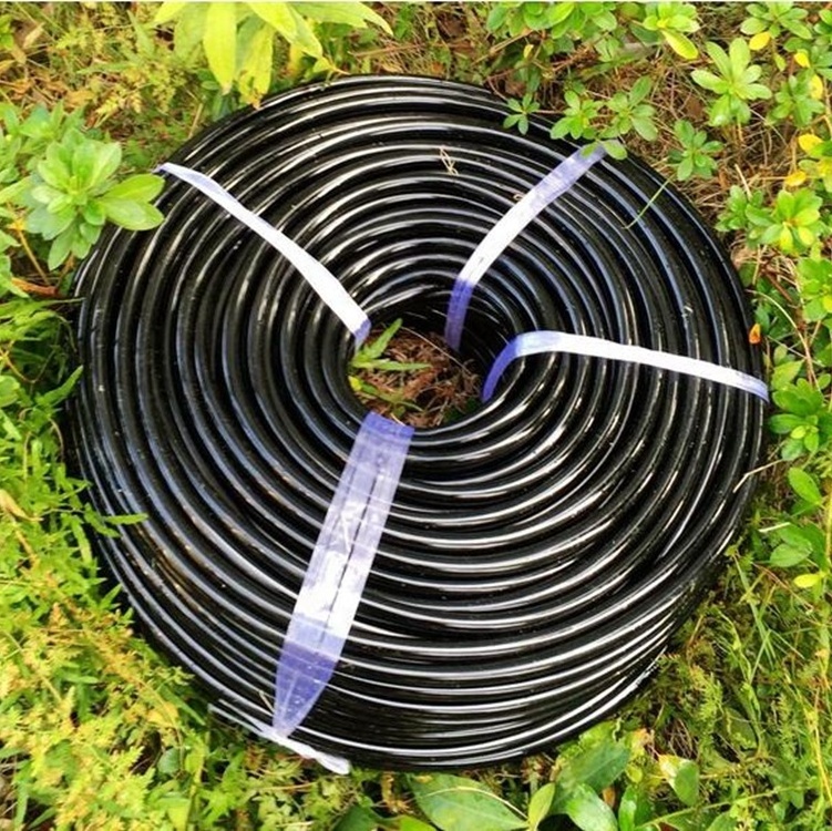 1 inch poly black plastic Farm Irrigation System Coiled Pipe Water HDPE pe roll pipe for irrigation