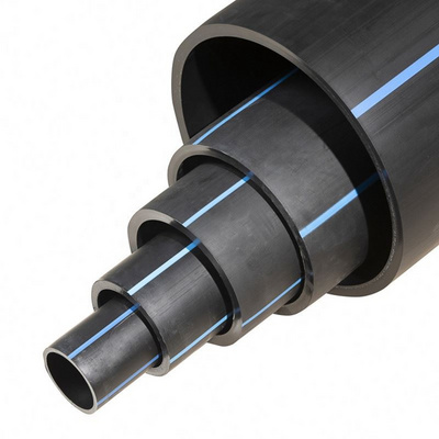 20mm 25mm Polyethylene Pipe  12inch HDPE Pipe with Flange Connections dredge Pipe Floats for slurry dredger