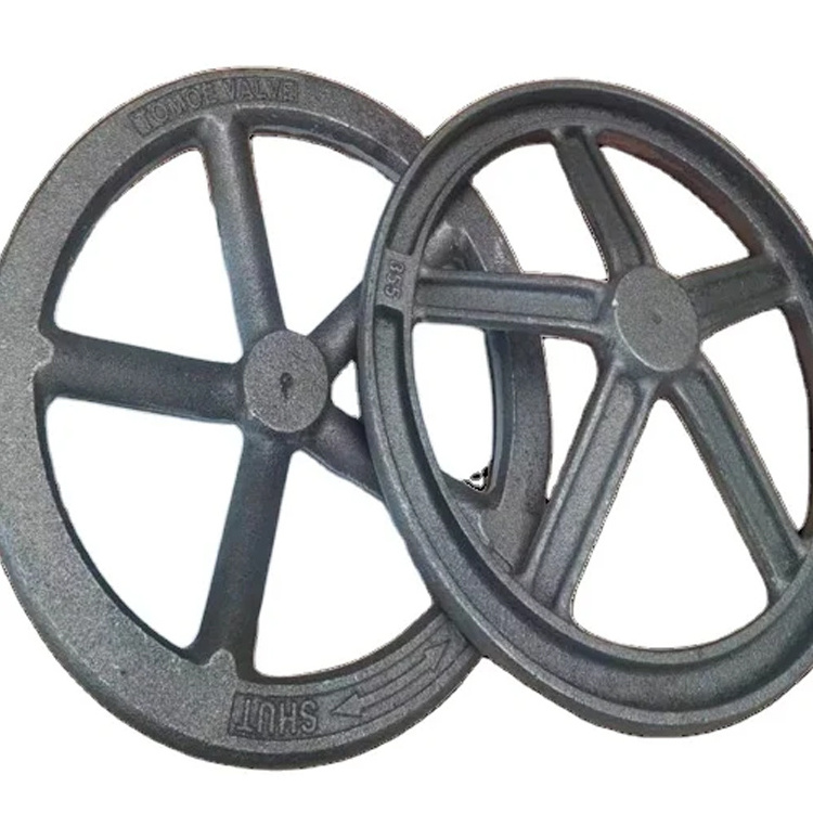 High Quality Customized Drawing Design Die Casting Parts Services Cast Iron Pulley Flywheel