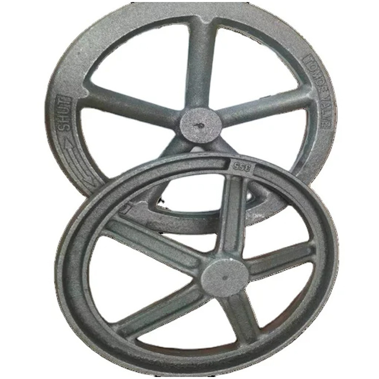 High Quality Customized Drawing Design Die Casting Parts Services Cast Iron Pulley Flywheel