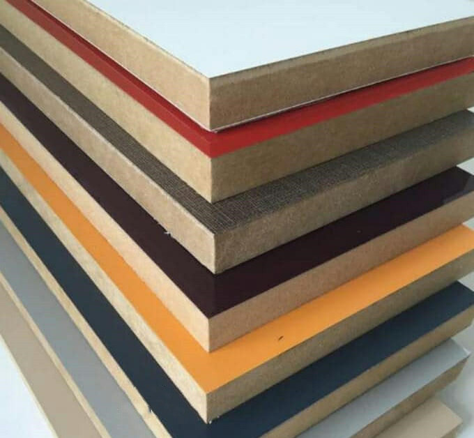 High Quality plywood white double sided melamine laminated mdf hdf sheet