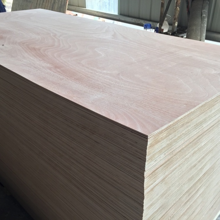 Plywood 18mm thickness BB/CC Commercial plywood Malaysian hardwood  Film Faced Plywood Building Plate