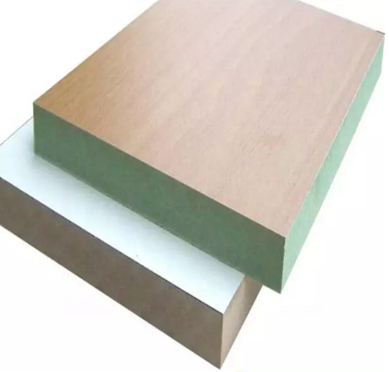 18mm melamine faced mdf board 1220x2440mm chipboard size can be cut