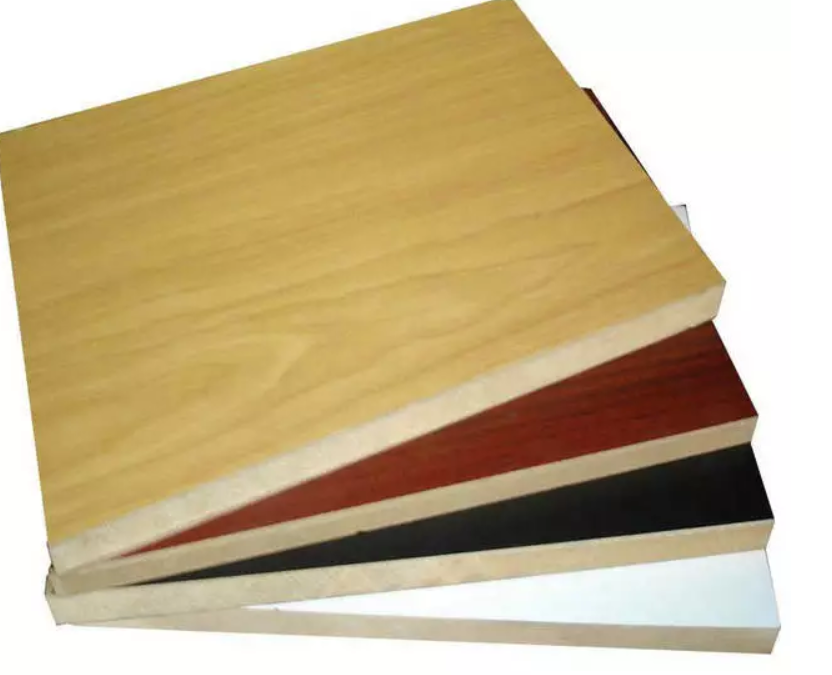 18mm melamine faced mdf board 1220x2440mm chipboard size can be cut