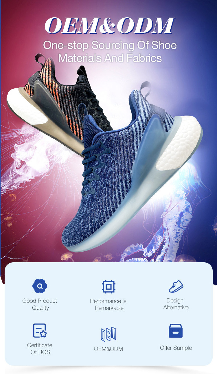 New Summer comfortable breathable light shoe making supplies fly woven fish silk  raw material for shoe  complete shoe upper