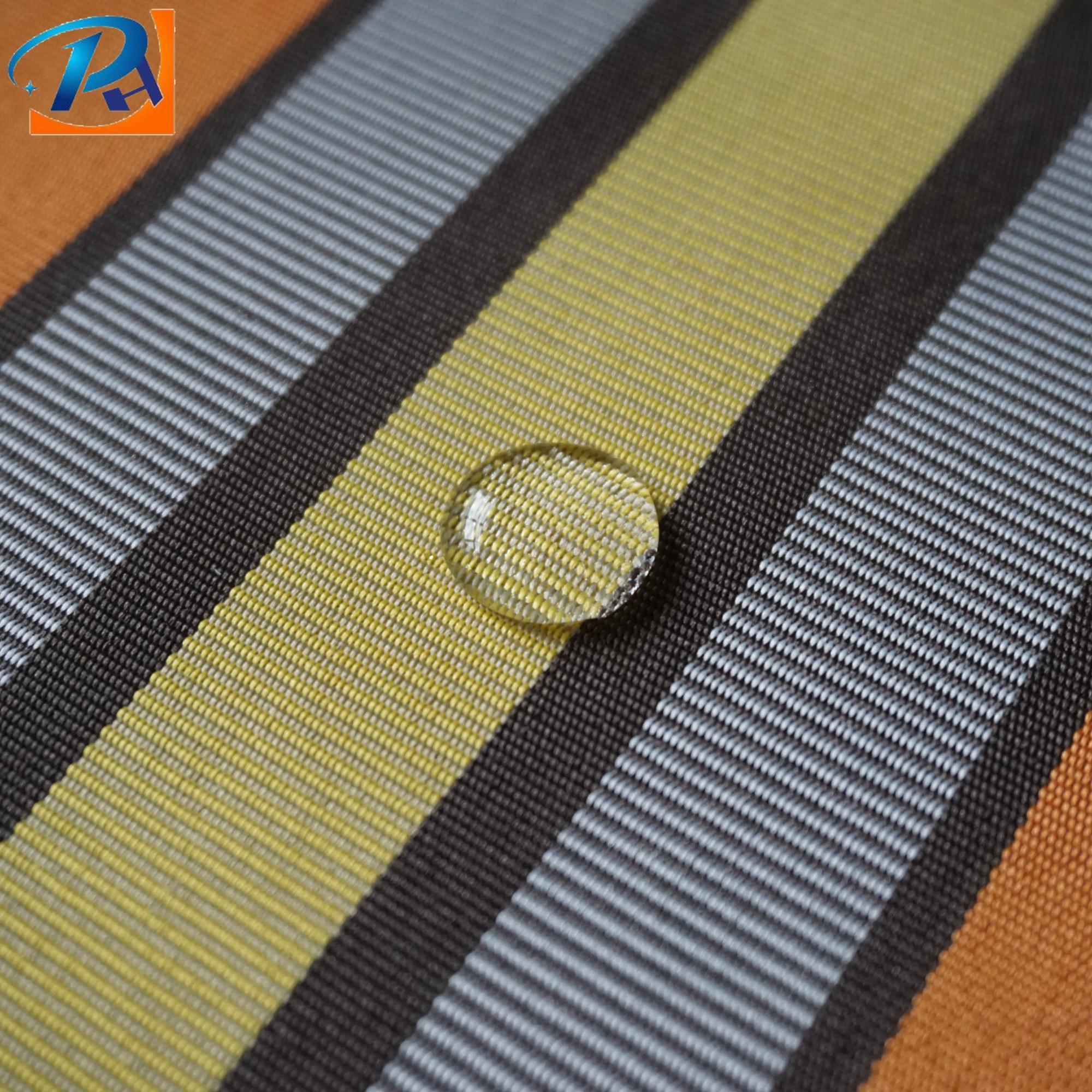 100% polyester waterproof material beach chair fabric