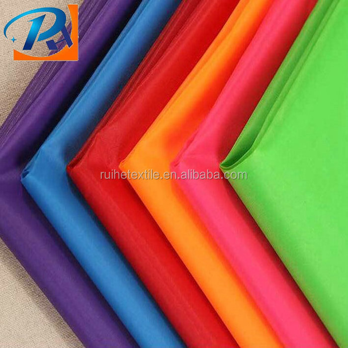 170t, 190t 75d polyester taffeta for luggage lining fabric