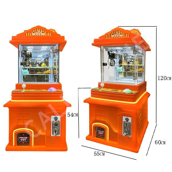 Shopping Mall Coin Operated Arcade Toy Claw Crane Machine Kids Crane Vending Machine Mini Claw Toys Machine