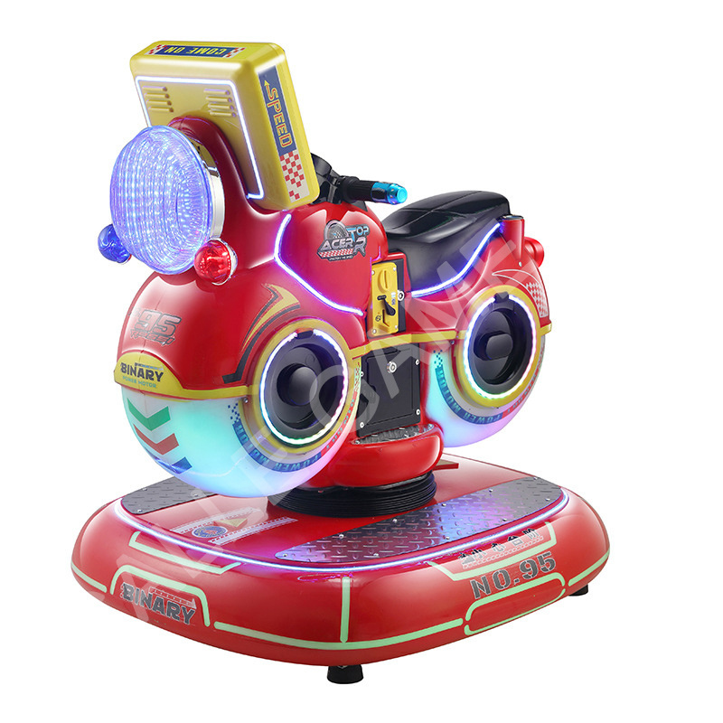 New Design Coin Operated Kiddie Ride 3D Motorcycle Racing Game Simulator Other Amusement Park Equipment