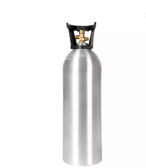 Industrial hydrogen gas price 13.4L empty oxygen cylinder small bottle